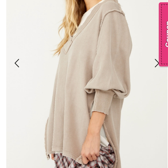 Free People Asher Thermal Sweater - Picture 2 of 16